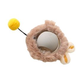 Interactive cat toy for indoor cats (Color: Grey, Type: Pet Supplies)